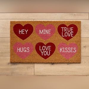 Sweetheart Sentiments Valentine's Doormat